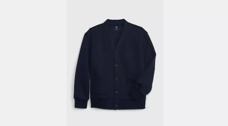 Kids organic cotton sweatshirt cardigan