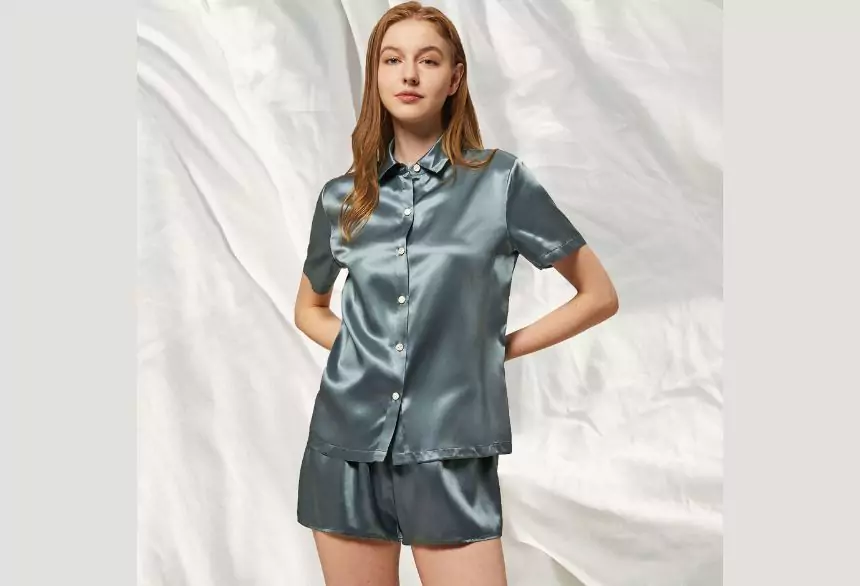 Women's Satin Short Sets