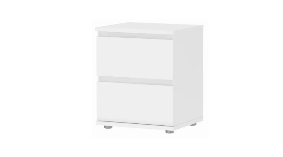 40 white bedside table 2 drawers modern bedroom design children's room