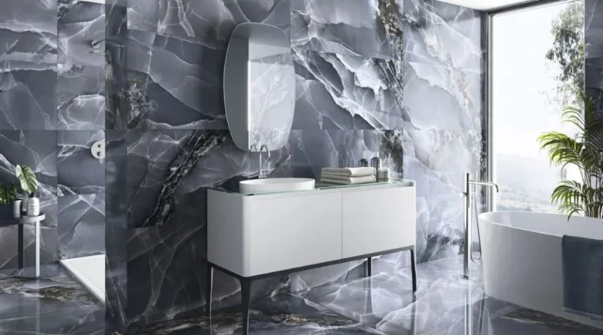 Bathroom tiles