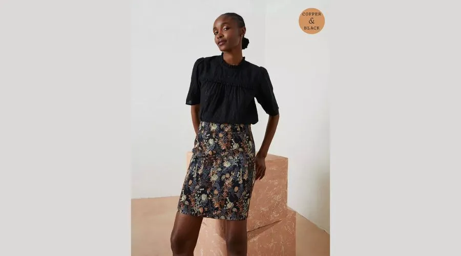 Cally Jacquard Skirt