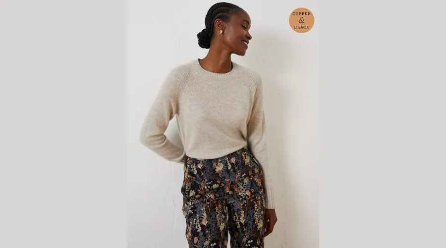 Cassie Cashmere Crew Jumper