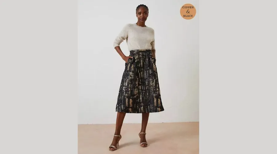 Cleo Jacquard Skirt