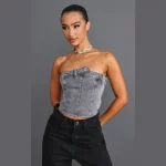 Denim Corsets