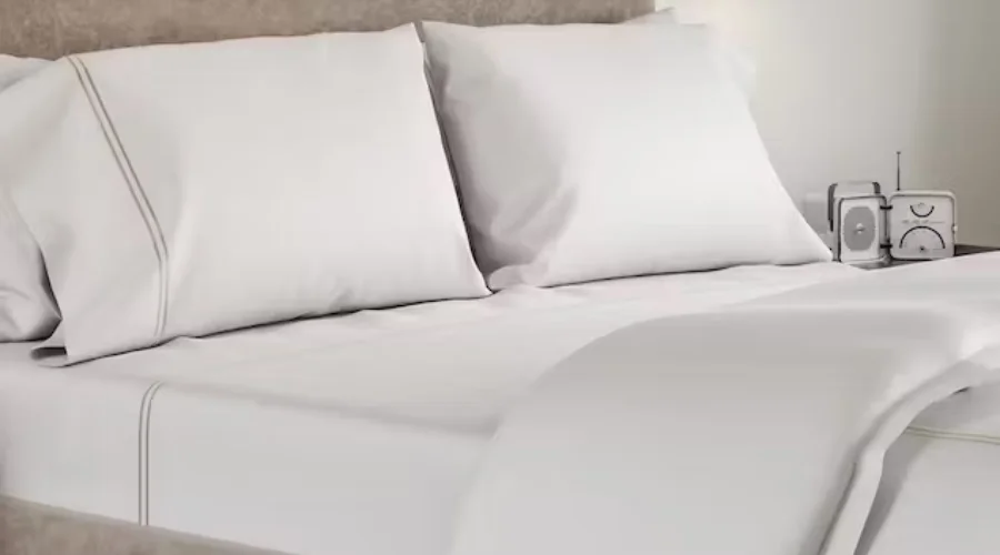 Embroidered Sateen Sheet Set