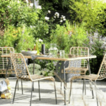 Garden dining table