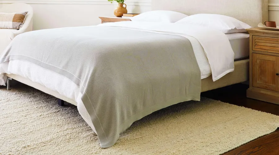 Herringbone Knit Blanket
