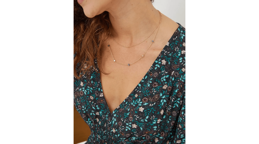 Layered Star Necklace