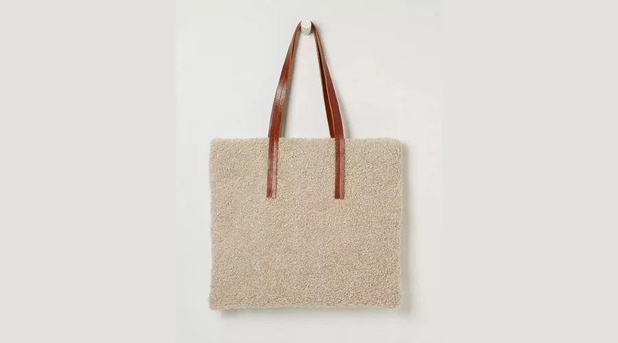 Lori Shearling Tote Bag