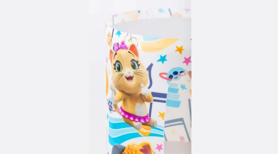 Miaocom bedside table 44 space music cats
