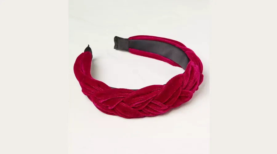 Plait Velvet Headband