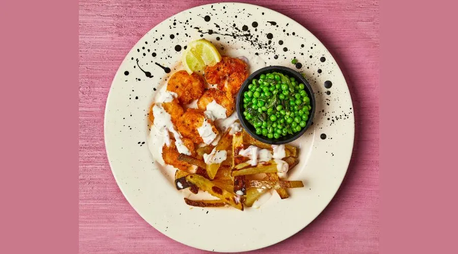 Scampi and Chips