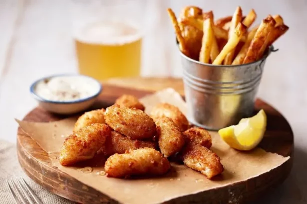 Scampi and Chips