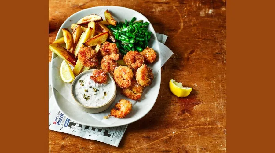 Scampi and Chips