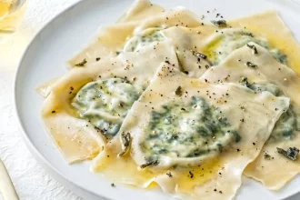 Spinach and Ricotta Ravioli