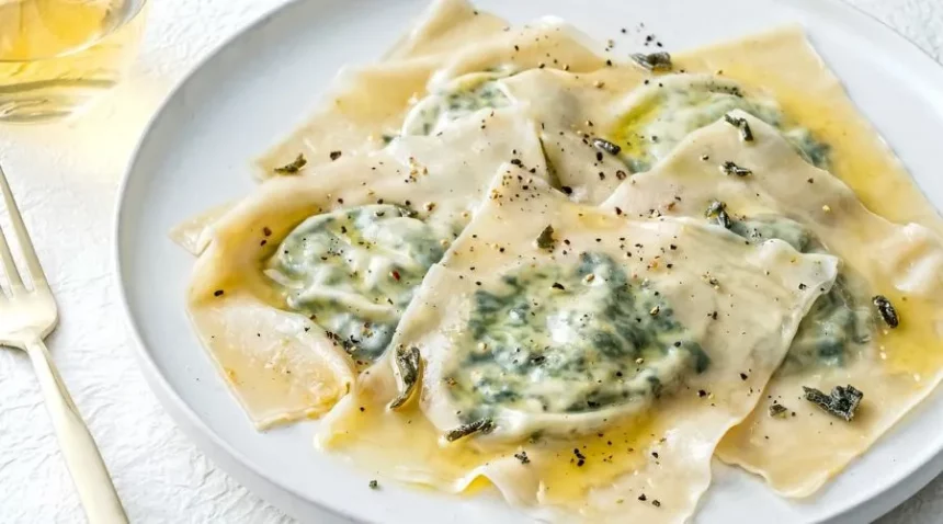 Spinach and Ricotta Ravioli