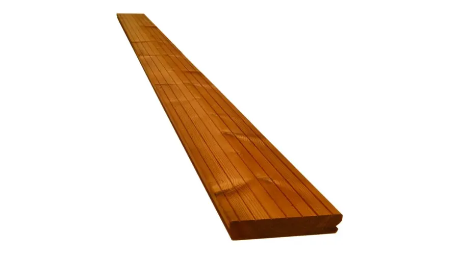 Thermowood Onek wooden interlocking plank