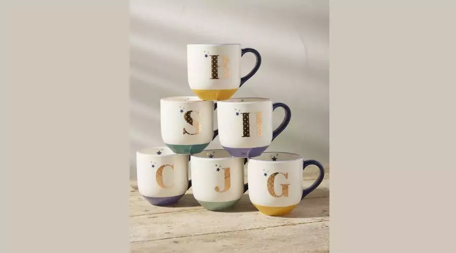 Alphabet Mug A-L 