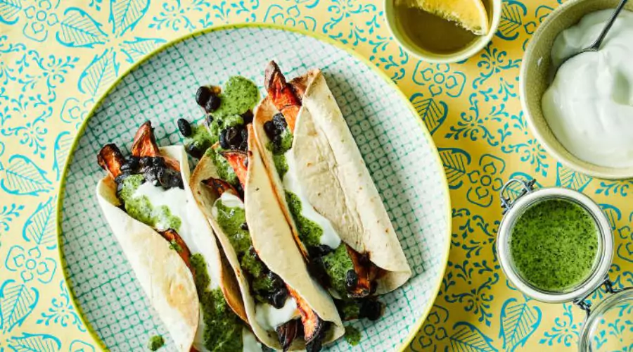 Sweet Potato & Black Bean Tacos