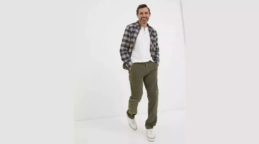 Straight Cord Trousers