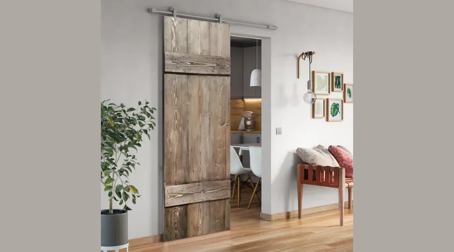 Barn Wenge Sliding Door, With Loft
