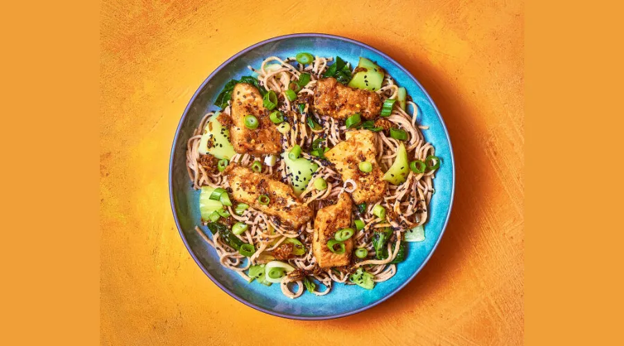 Crispy Chilli Haddock With Pak Choi Noodles