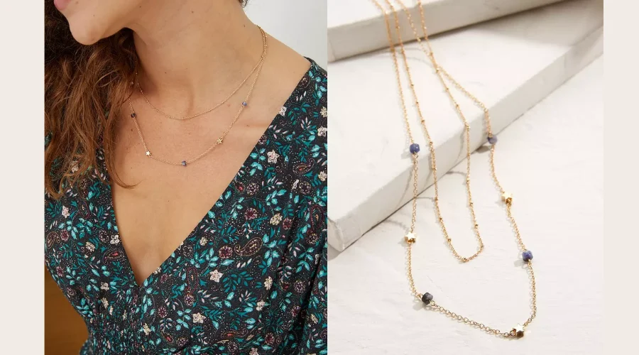 Layered Star Necklace