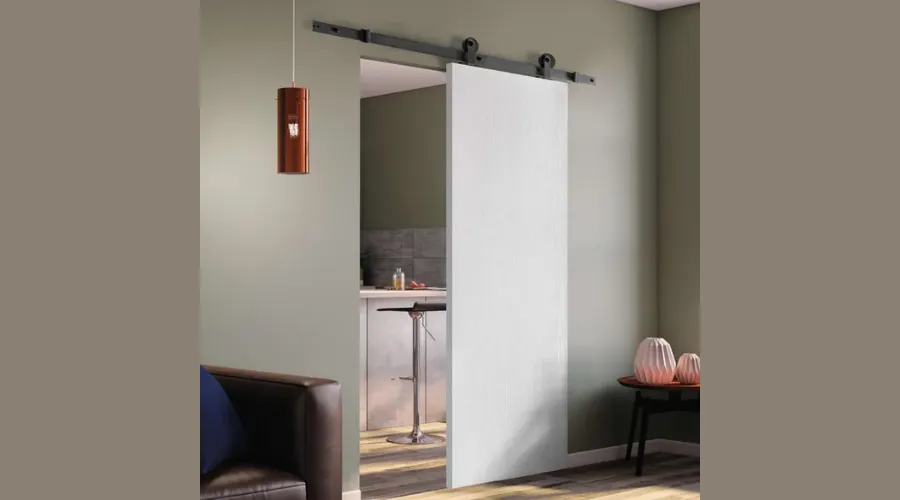 Renoir Sliding Door, with Retro Track