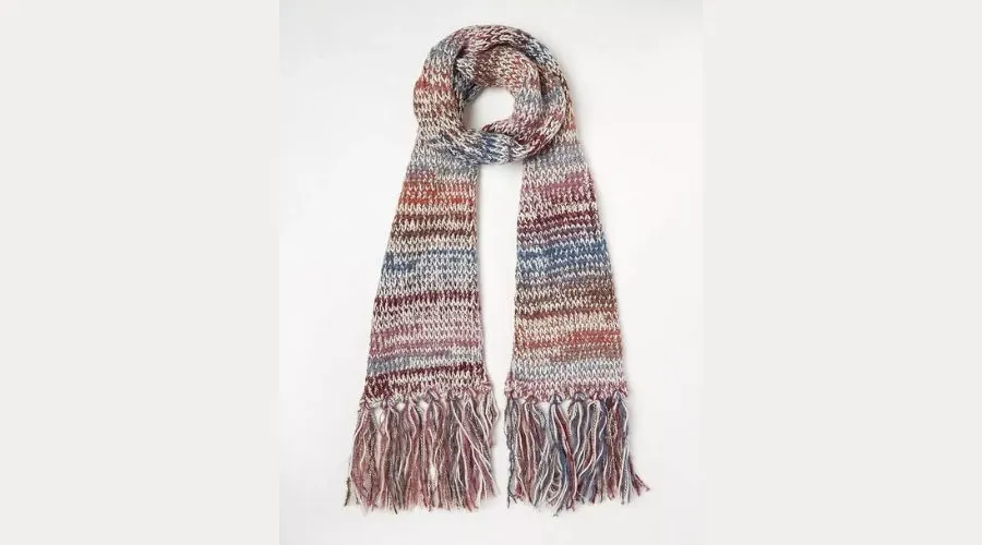 Space Dye Knitted Scarf