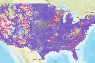 network coverage map