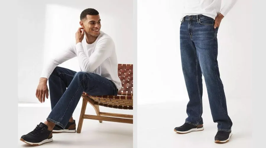 Bootcut Mid Wash Jeans