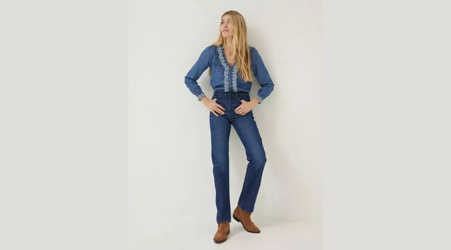 Isla Denim Blouse - £28.00