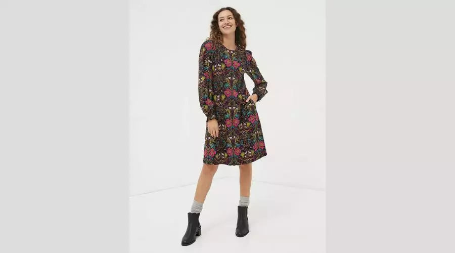 Kareen Art Floral Dress