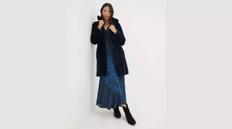 Freya Faux Fur Long Coat