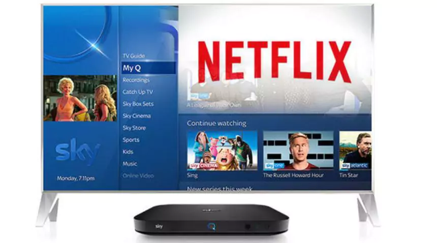 Netflix with sky