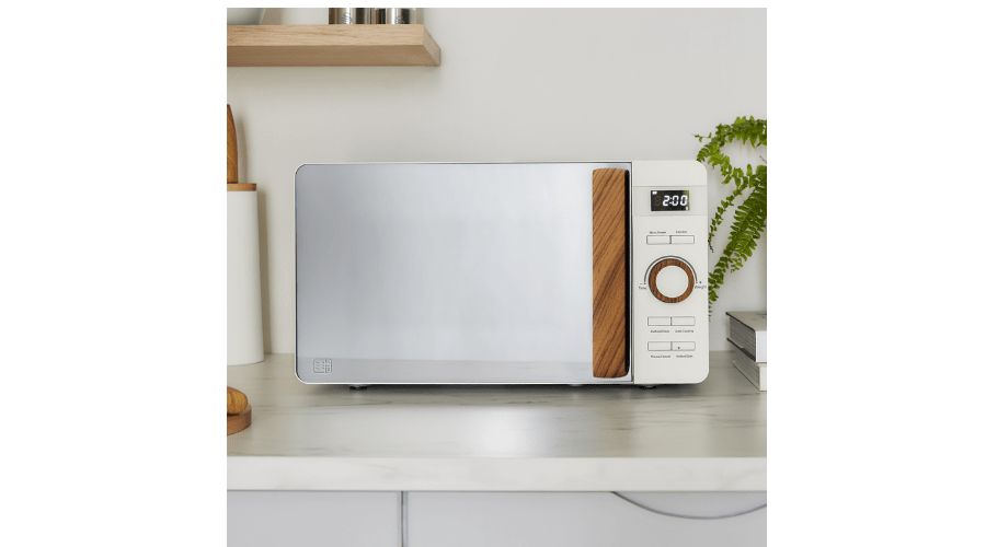 20L Nordic Digital Microwave - Nordic White