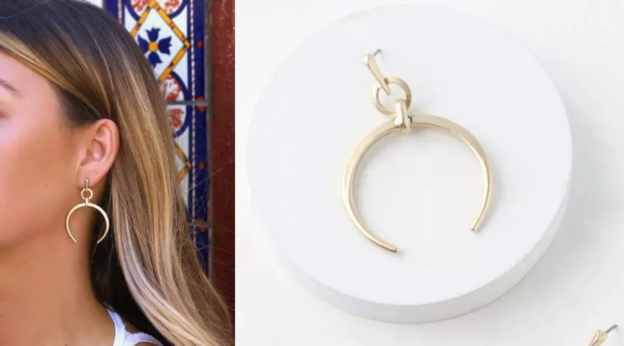 Desert Daydream Gold Earrings