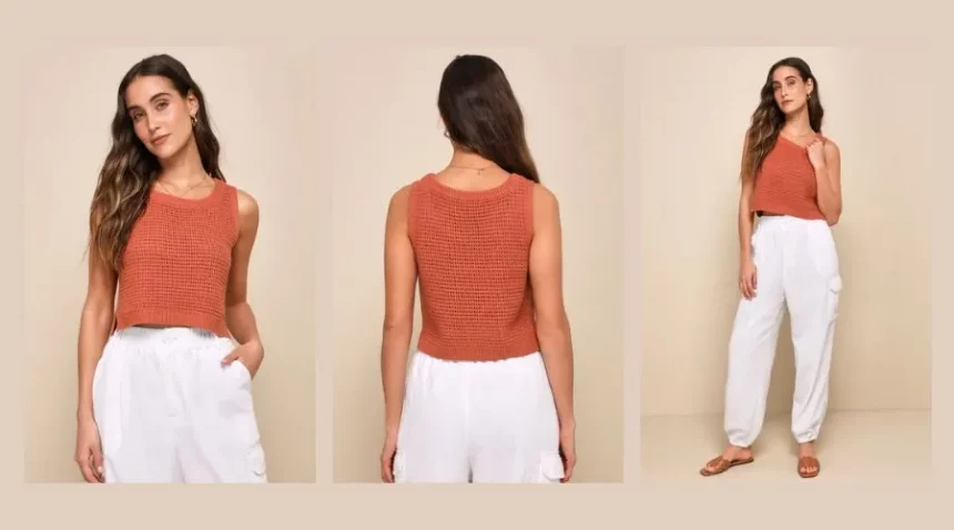 Cotton Ribbed Tank Top