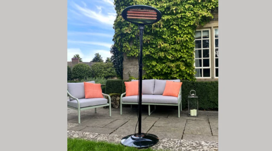 Floor Standing Quartz Heater for Patio