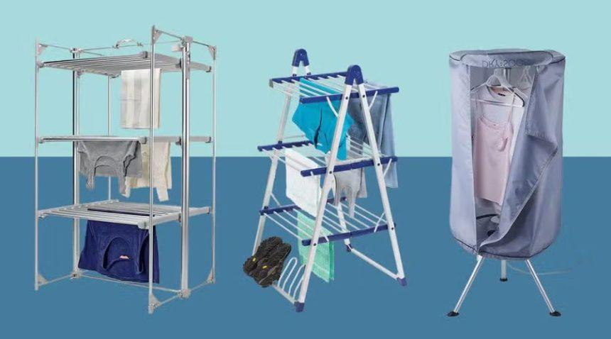heated clothes airer