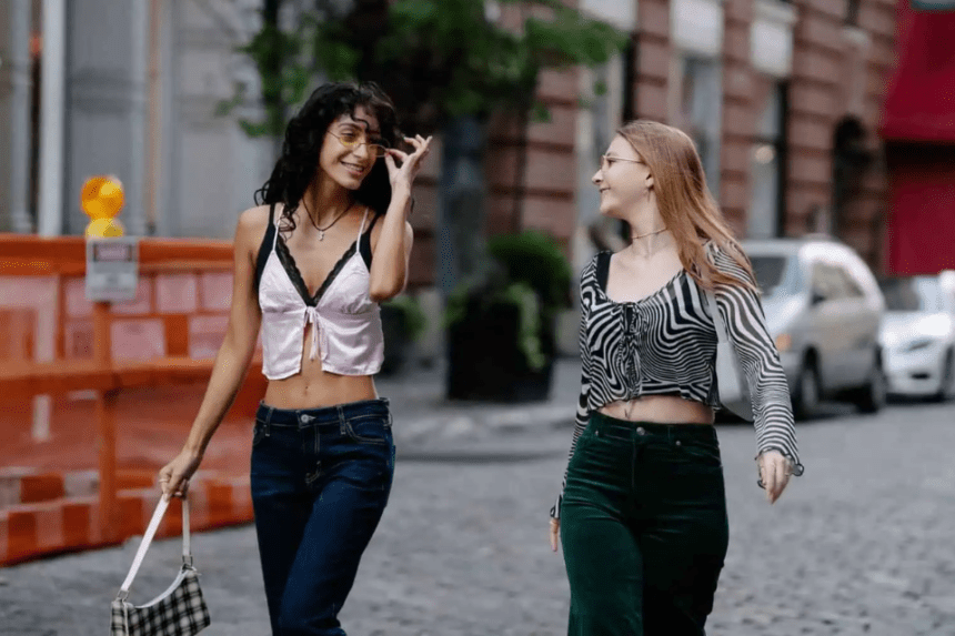 high waisted jeans