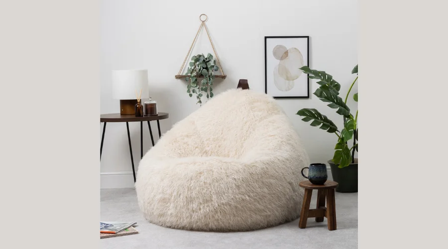 icon Cocoon Faux Fur Bean Bag