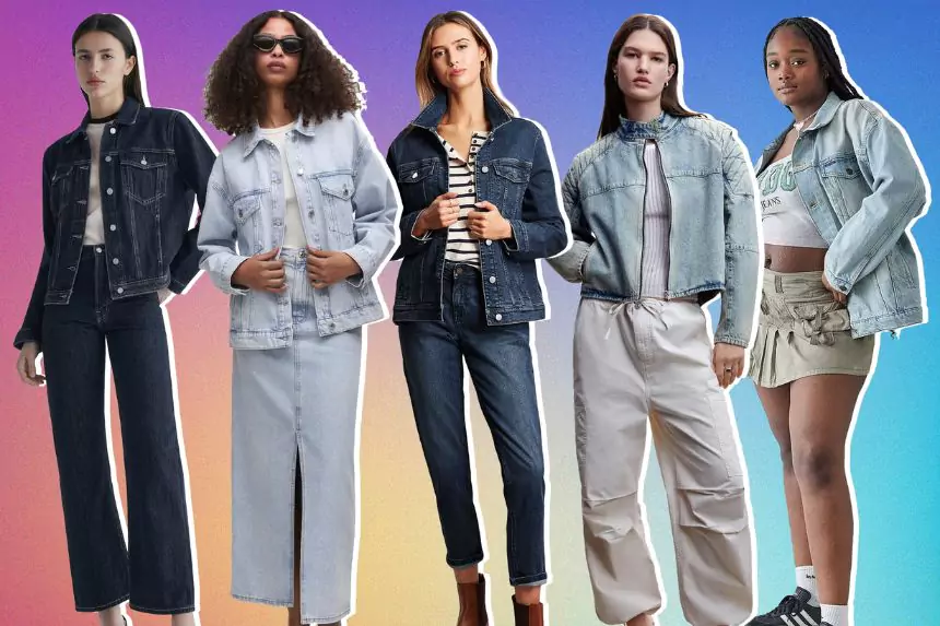 Jean jacket for women
