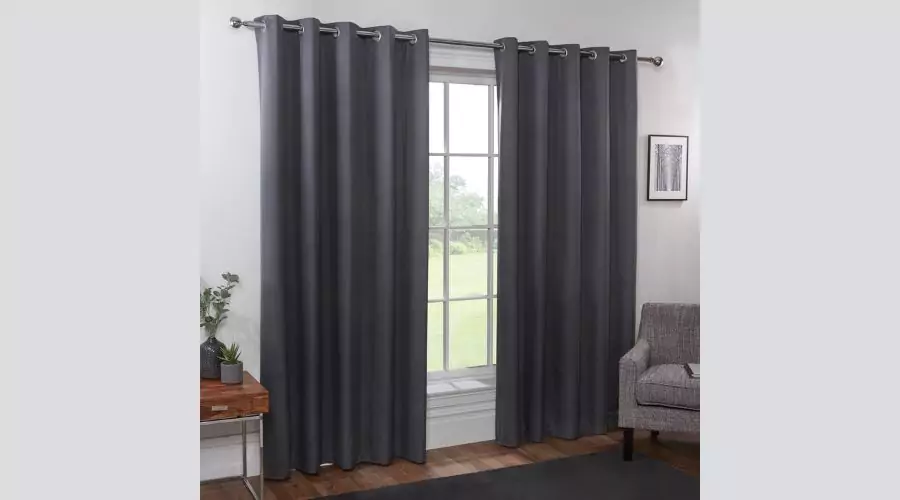 Oxford Blackout Eyelet Curtains