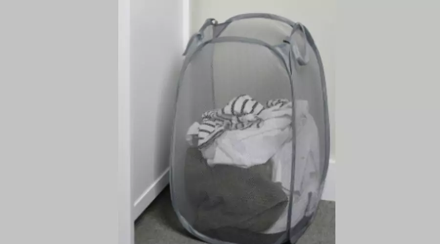 Pop Up Foldable Mesh Laundry Hamper