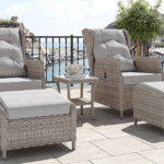 reclining garden chairs