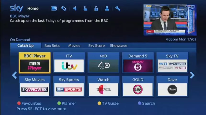 Sky tv guide