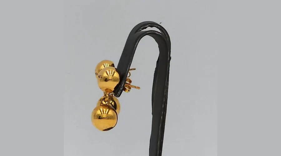 Authentic Chanel Vintage Dangling Drop Earrings
