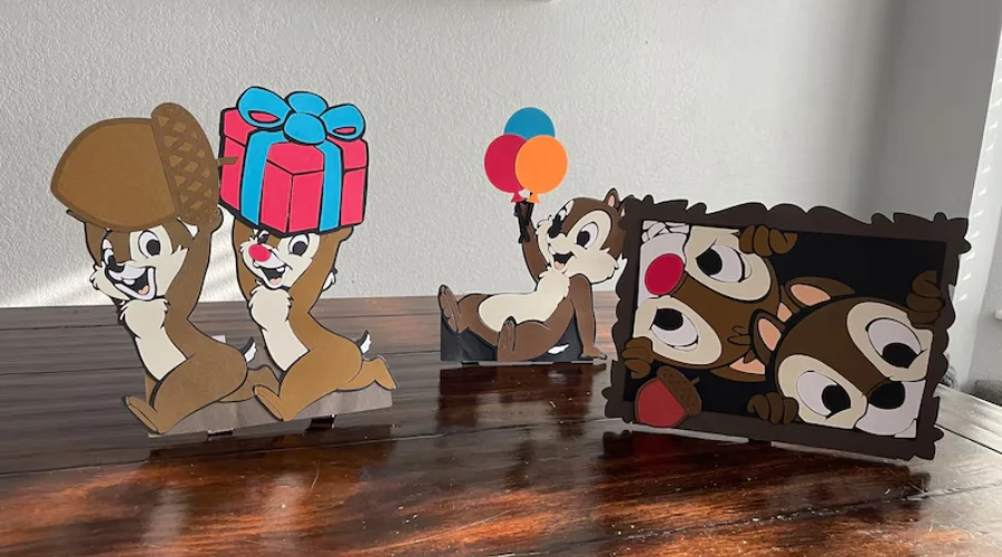 Chip & Dale Table Decor