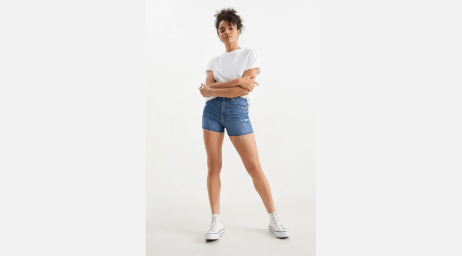 Deni Shorts - High Waist 